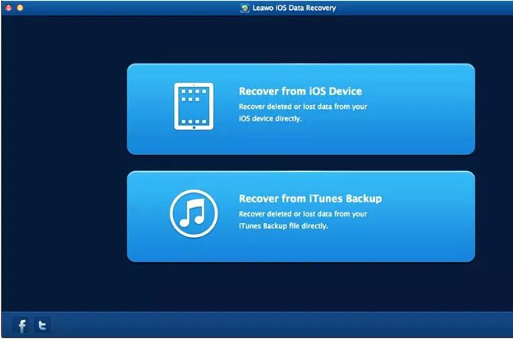 Leawo iOS Data Recovery