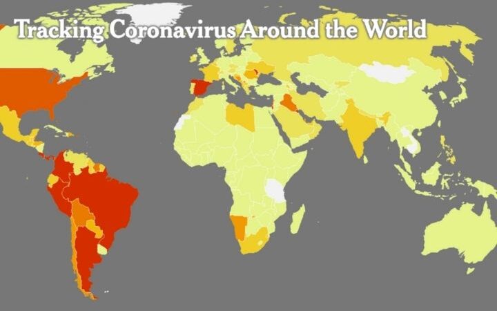 Dangerous area. Google Maps will show the number of COVID-19 infections in a specific location